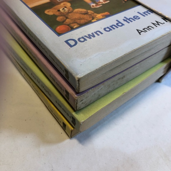 Vintage 1987 first edition Apple Paperbacks The Baby-Sitters Club Books #5-#8 - Picture 11 of 11